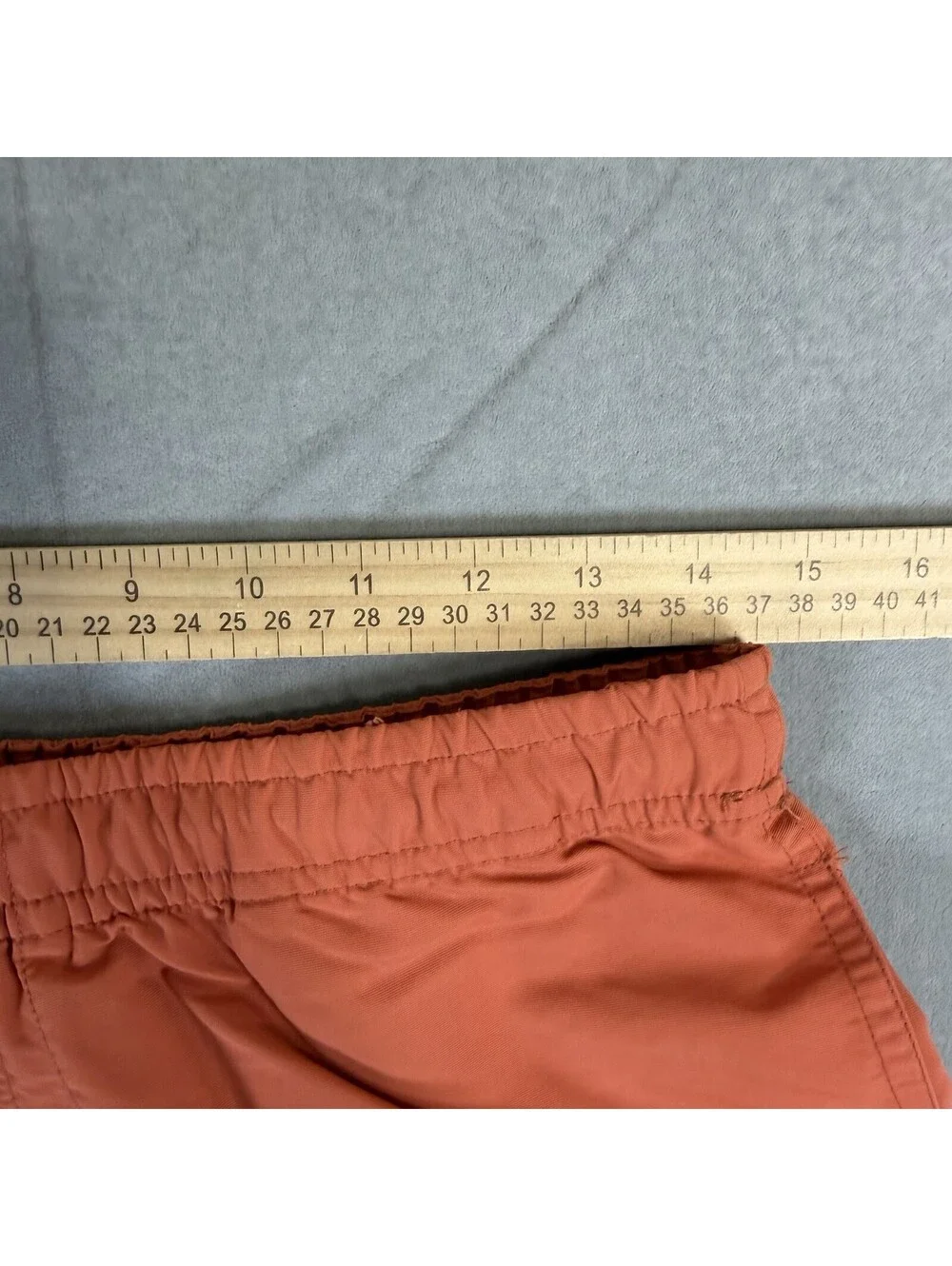 A24 Films Shorts Men’s Small Orange Nylon Drawstrings Embroidered Logo Outdoor
